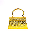 Golden Handcrafted Clutch