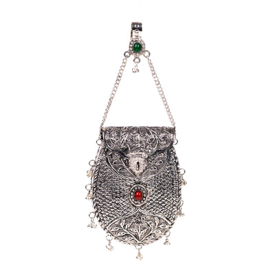 Handcrafted Metal Purse hover image