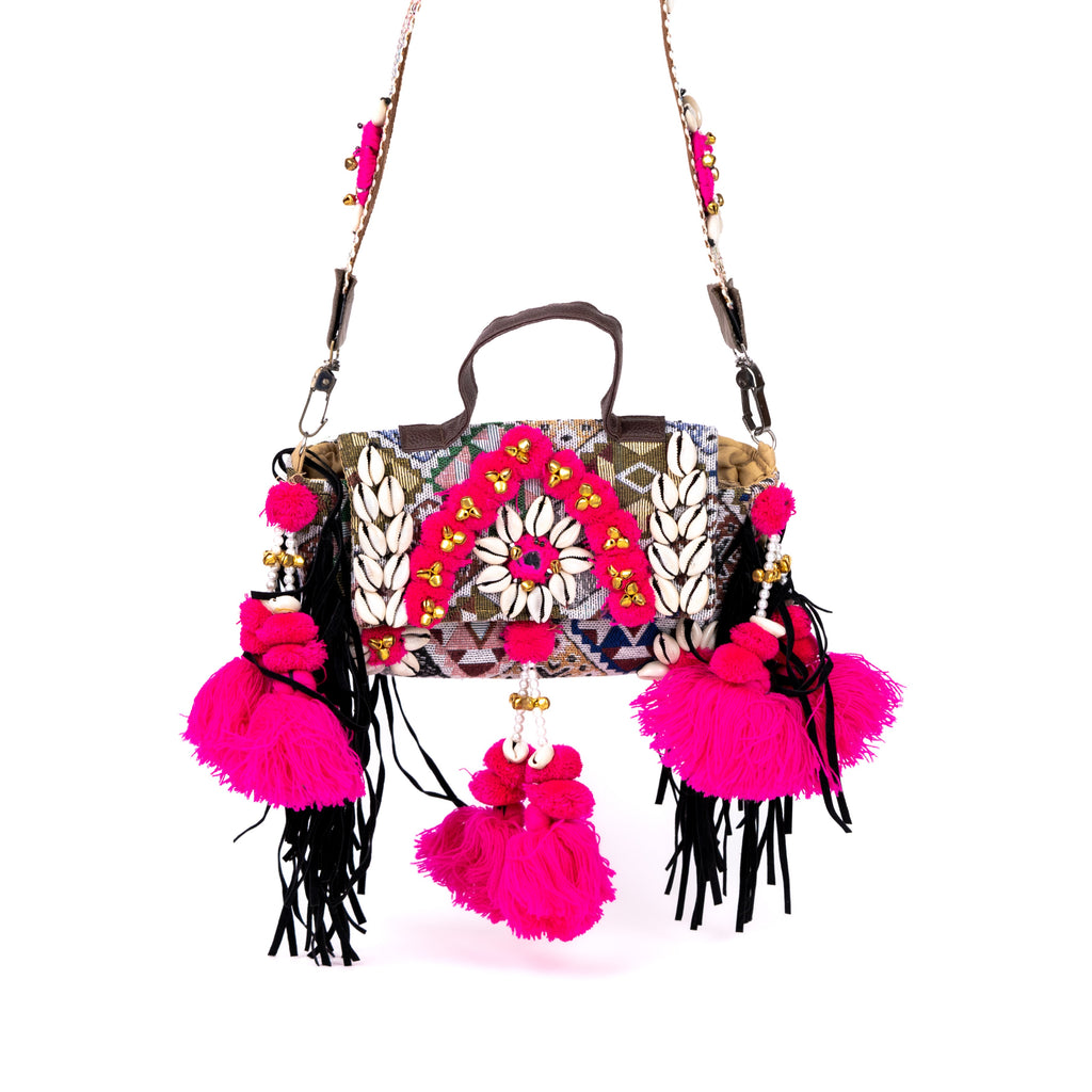 Embroidered Sling Bag