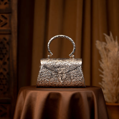Vintage Stone Clutch