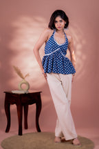 Indigo Ghazal Kurti