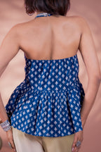 Indigo Ghazal Kurti