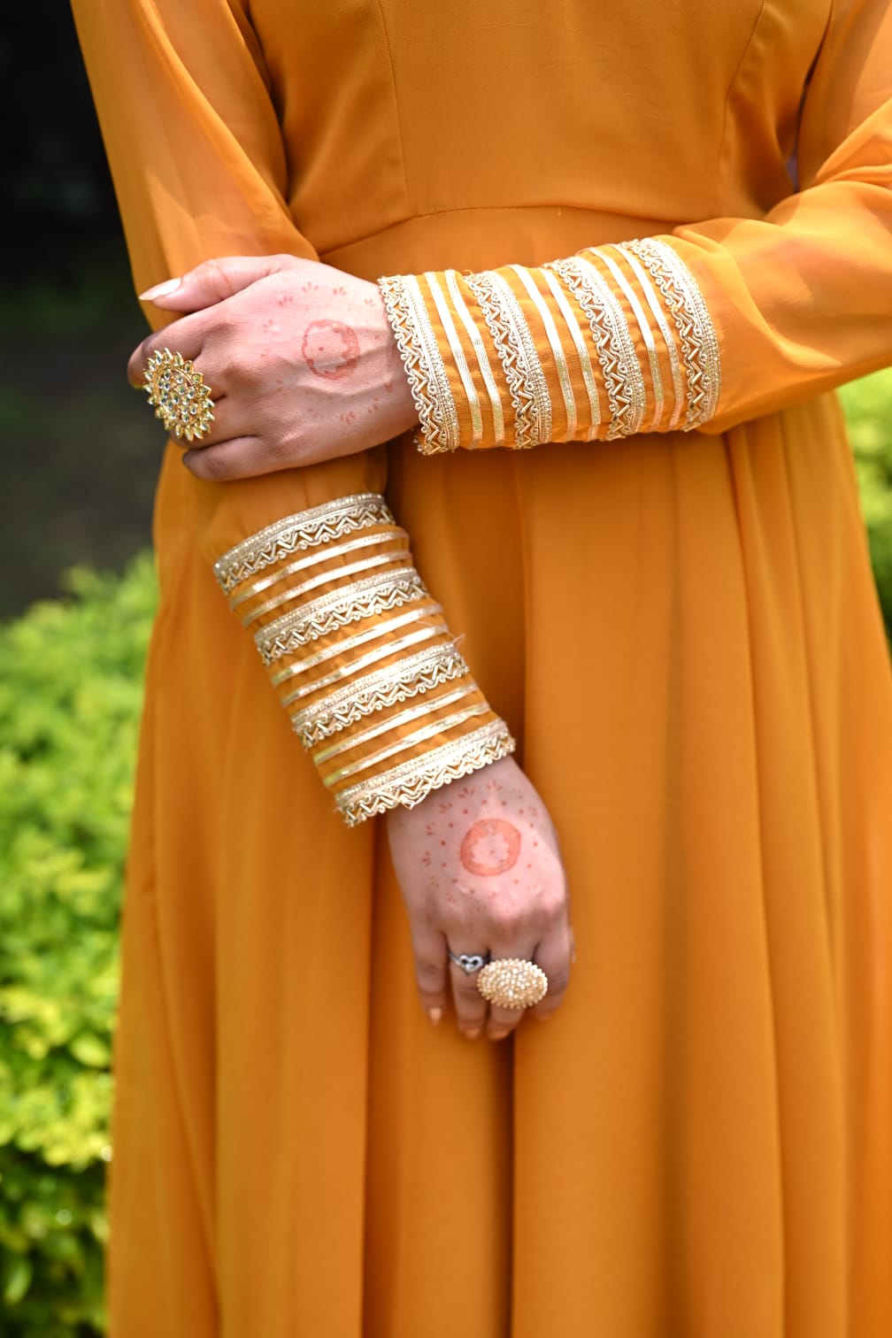 Haldi Noor Anarkali Set