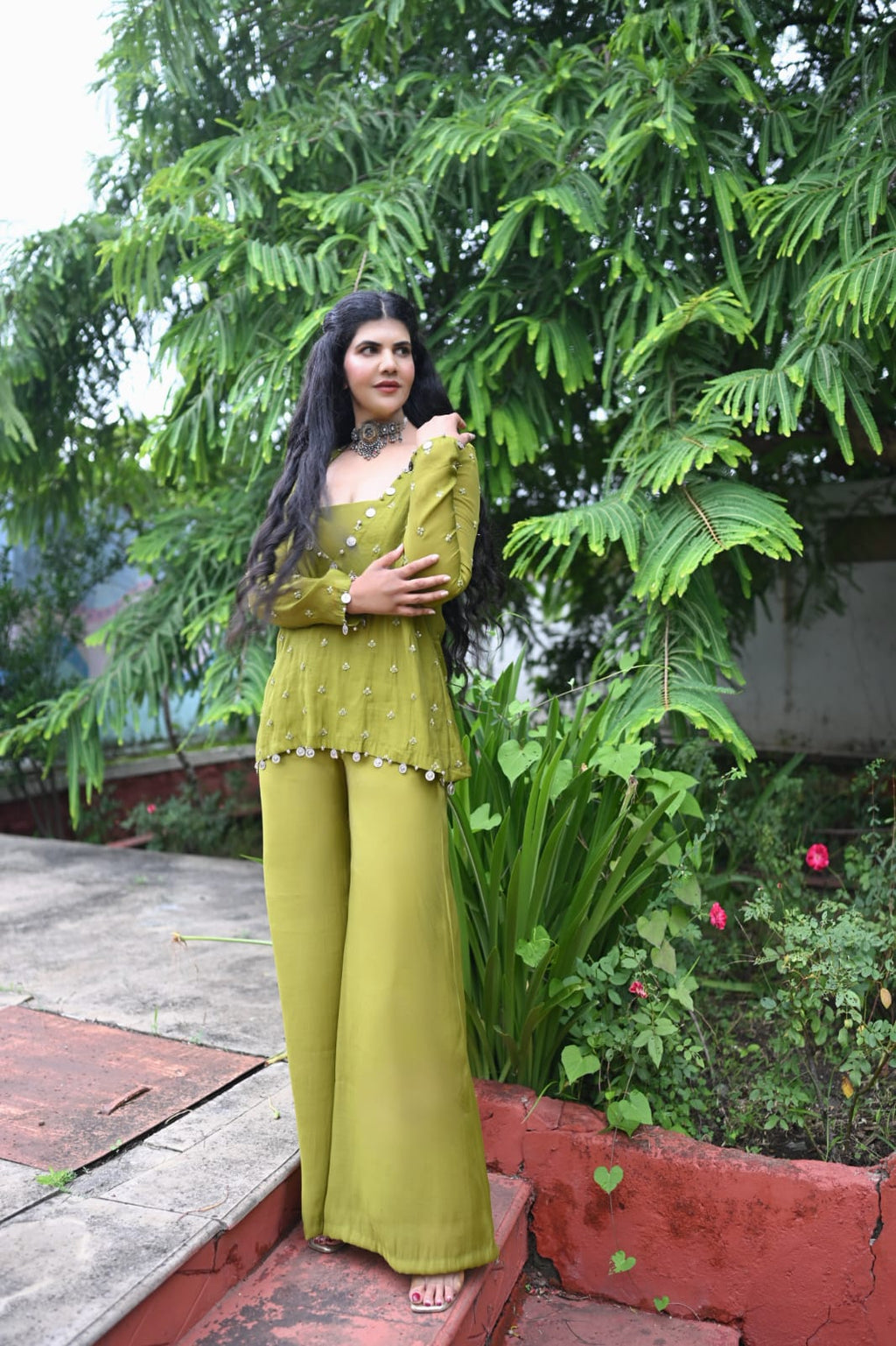 Afreen Three Piece Set