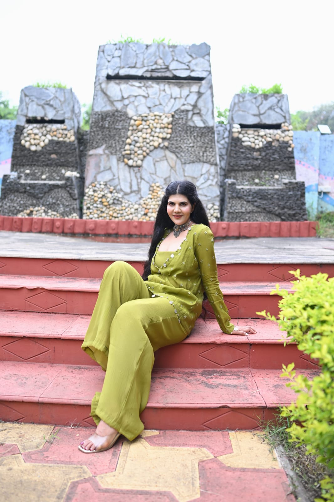 Afreen Three Piece Set