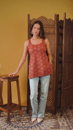 Gulmohar Days Kurti