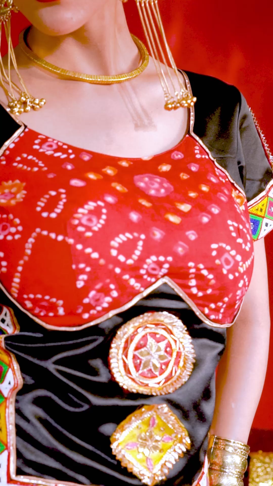 Shringar Rouge Blouse