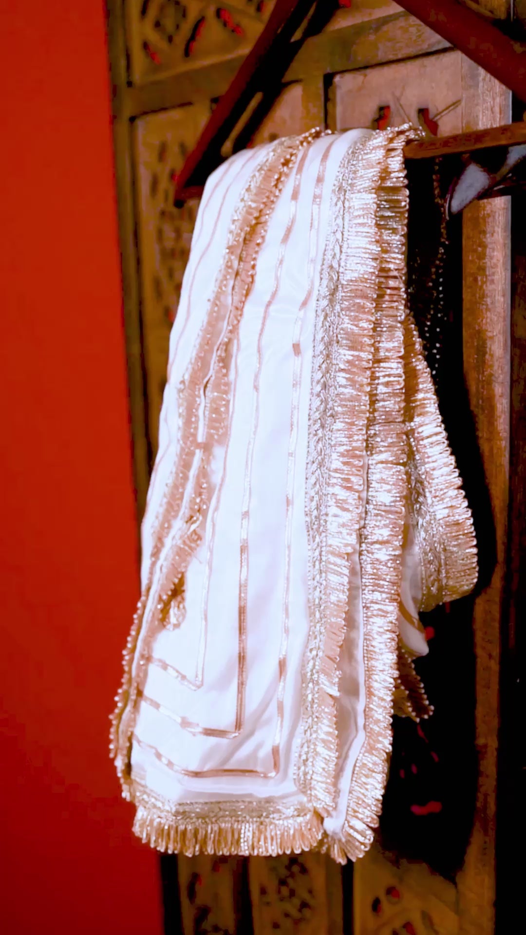 Kasavu Glow Lehenga Set